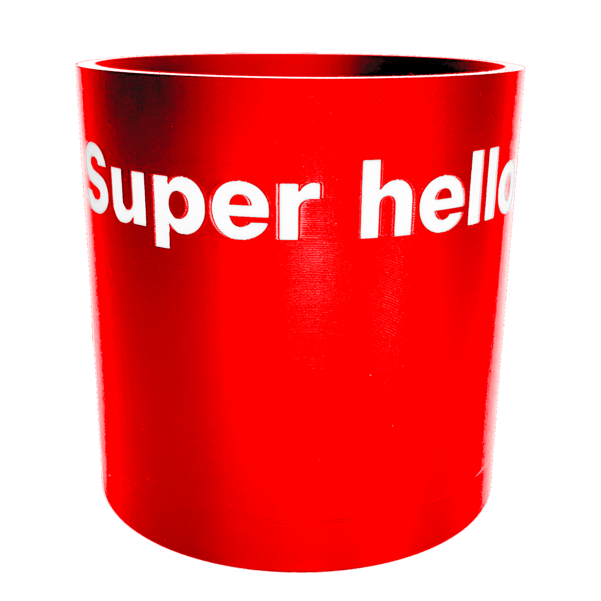 SUPER HELLO™ EVERYDAY COUNTERTOP TRASHCAN