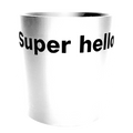 SUPER HELLO™ EVERYDAY COUNTERTOP TRASHCAN