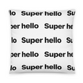 SUPER HELLO™ THROW PILLOW